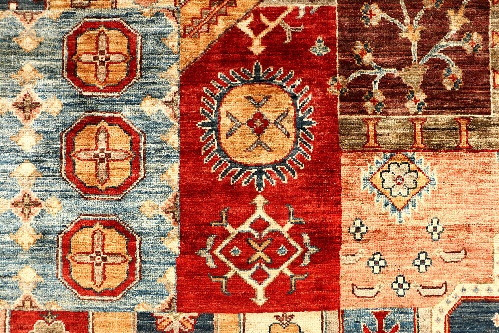 Multi Colored Kazak 5' 7 x 7' 10 - No. 67311 - ALRUG Rug Store