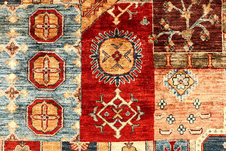 Multi Colored Kazak 5' 7 x 7' 10 - No. 67311 - ALRUG Rug Store
