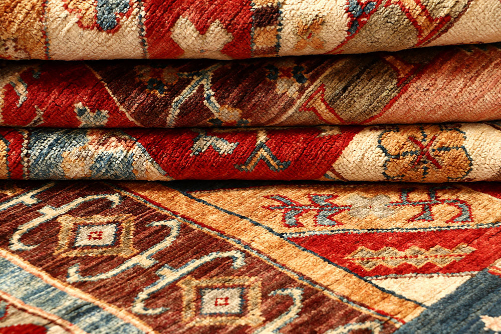 Multi Colored Kazak 5' 7 x 7' 10 - No. 67311 - ALRUG Rug Store