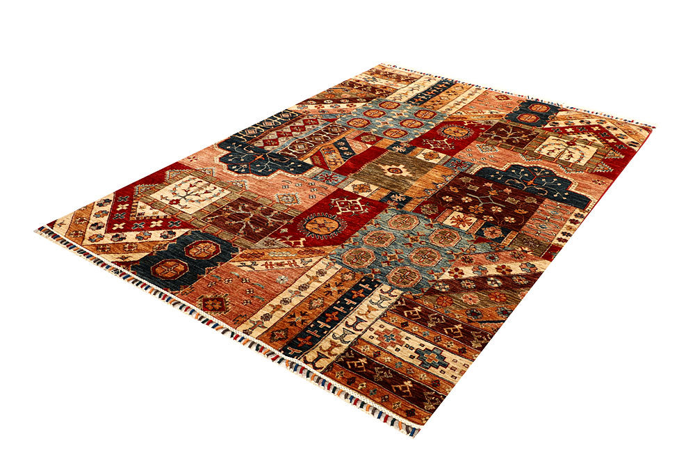 Multi Colored Kazak 5' 7 x 7' 10 - No. 67311 - ALRUG Rug Store