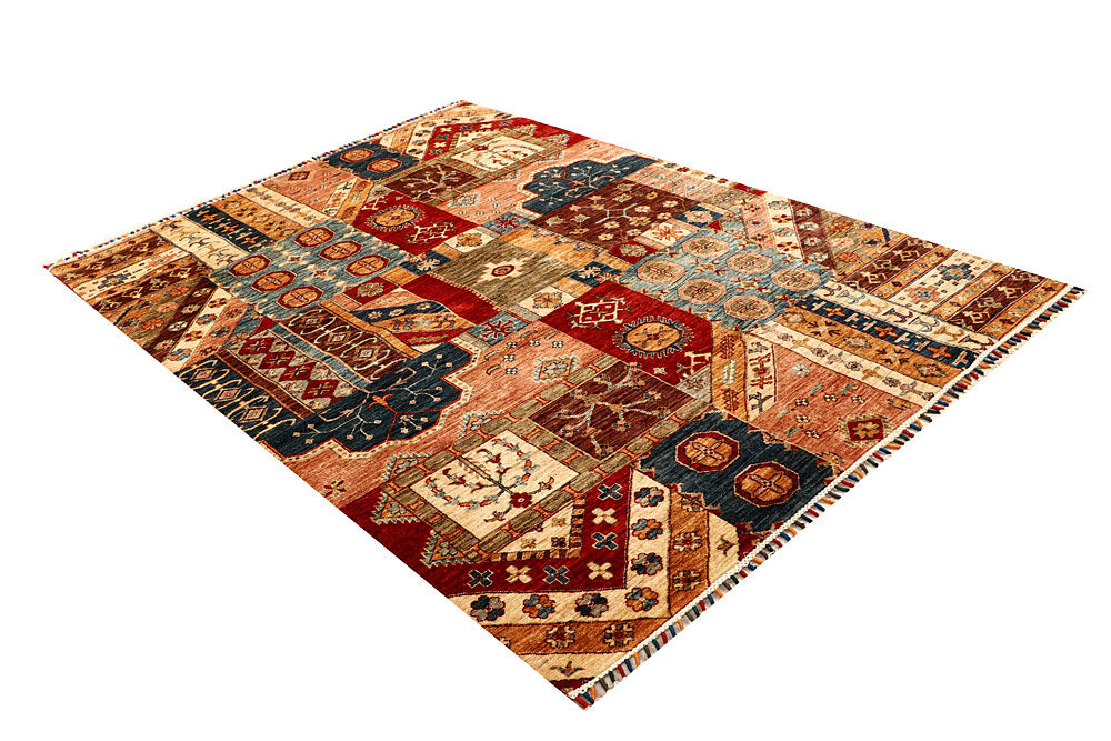 Multi Colored Kazak 5' 7 x 7' 10 - No. 67311 - ALRUG Rug Store
