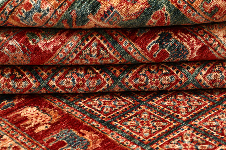 Multi Colored Kazak 5' 10 x 7' 10 - No. 67312 - ALRUG Rug Store