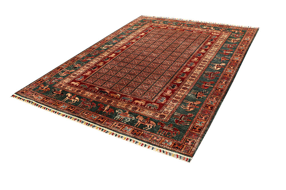 Multi Colored Kazak 5' 10 x 7' 10 - No. 67312 - ALRUG Rug Store