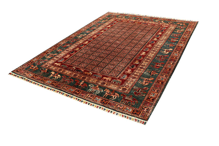 Multi Colored Kazak 5' 10 x 7' 10 - No. 67312 - ALRUG Rug Store