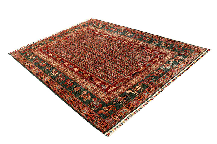 Multi Colored Kazak 5' 10 x 7' 10 - No. 67312 - ALRUG Rug Store