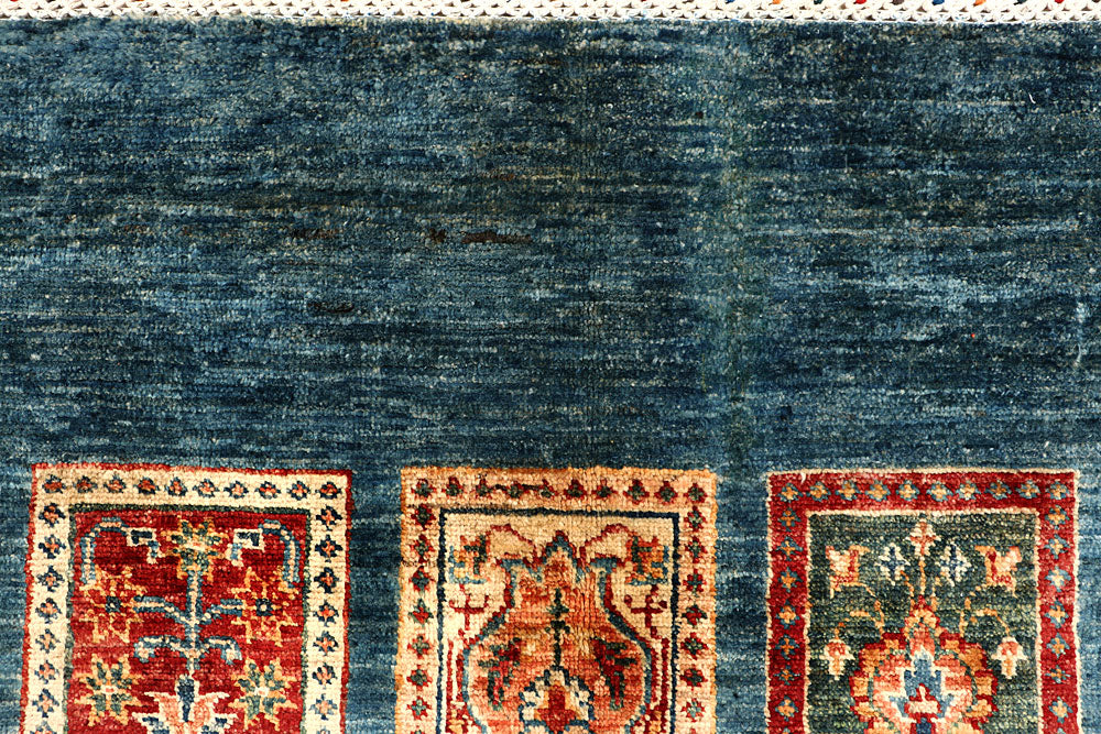 Multi Colored Kazak 5' 8 x 7' 10 - No. 67314 - ALRUG Rug Store