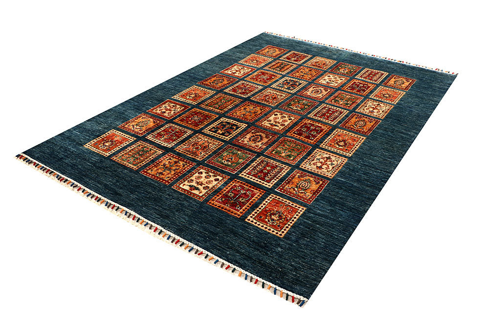 Multi Colored Kazak 5' 8 x 7' 10 - No. 67314 - ALRUG Rug Store