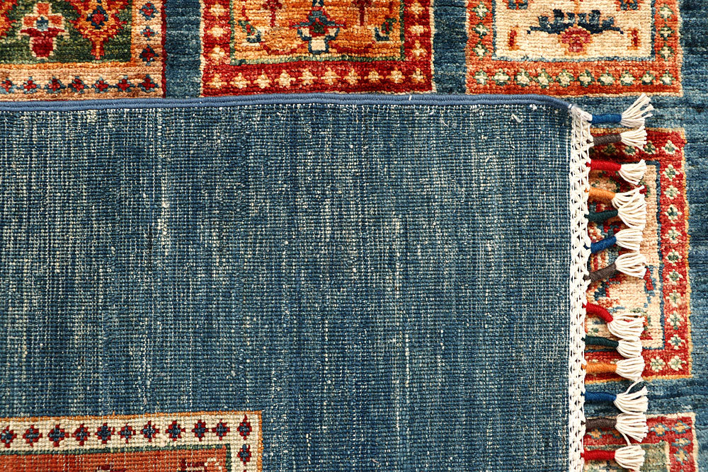 Multi Colored Kazak 5' 8 x 7' 10 - No. 67314 - ALRUG Rug Store