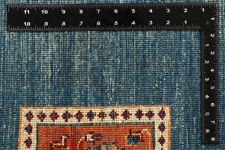 Multi Colored Kazak 5' 8 x 7' 10 - No. 67314 - ALRUG Rug Store
