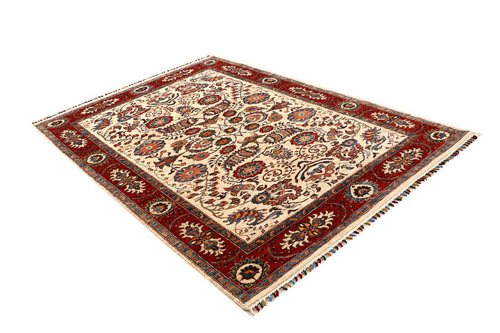 Multi Colored Kazak 5' 7 x 7' 11 - No. 67315 - ALRUG Rug Store