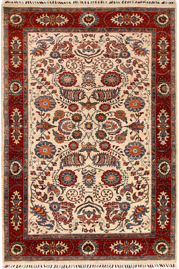 Multi Colored Kazak 5' 7 x 7' 11 - No. 67315 - ALRUG Rug Store