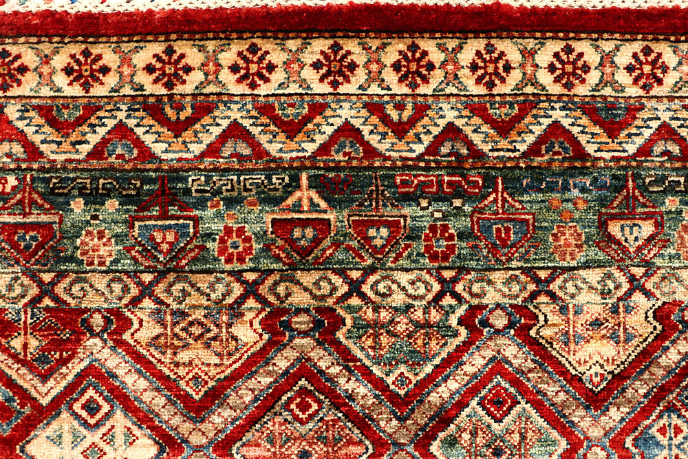 Multi Colored Kazak 5' 7 x 8' 2 - No. 67316 - ALRUG Rug Store