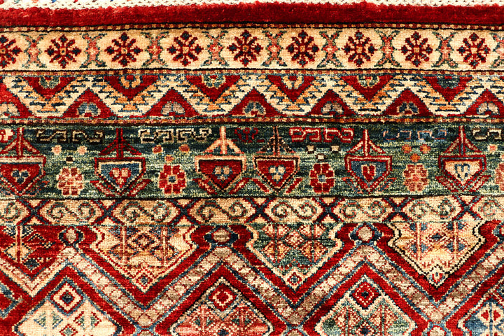 Multi Colored Kazak 5' 7 x 8' 2 - No. 67316 - ALRUG Rug Store