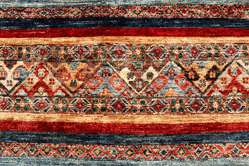 Multi Colored Kazak 5' 7 x 8' 2 - No. 67316 - ALRUG Rug Store