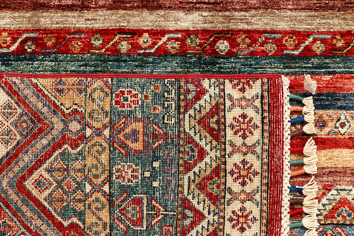 Multi Colored Kazak 5' 7 x 8' 2 - No. 67316 - ALRUG Rug Store