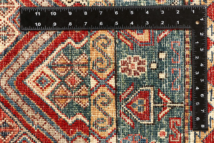 Multi Colored Kazak 5' 7 x 8' 2 - No. 67316 - ALRUG Rug Store