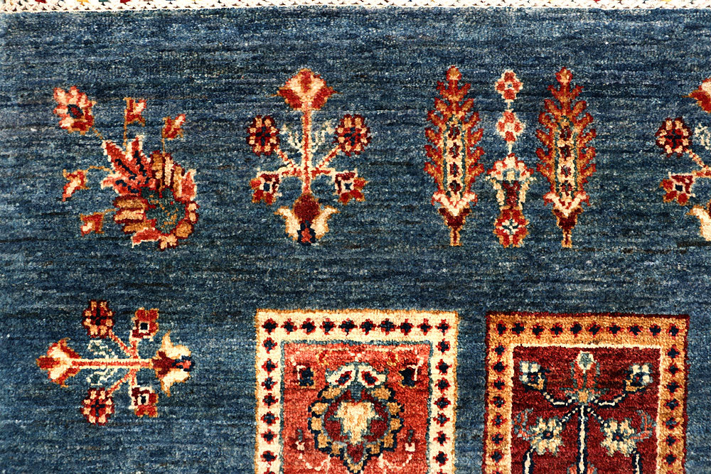 Multi Colored Kazak 5' 7 x 7' 10 - No. 67318 - ALRUG Rug Store