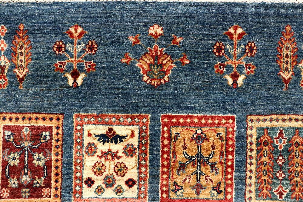 Multi Colored Kazak 5' 7 x 7' 10 - No. 67318 - ALRUG Rug Store