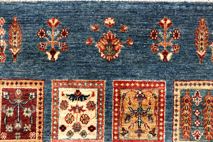 Multi Colored Kazak 5' 7 x 7' 10 - No. 67318 - ALRUG Rug Store