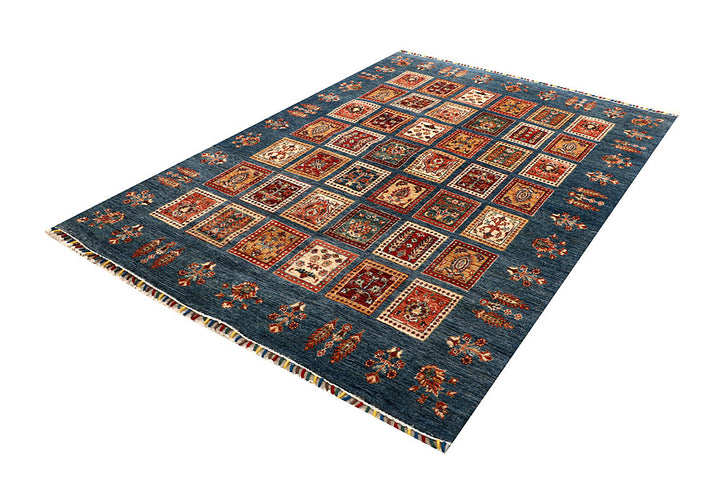 Multi Colored Kazak 5' 7 x 7' 10 - No. 67318 - ALRUG Rug Store