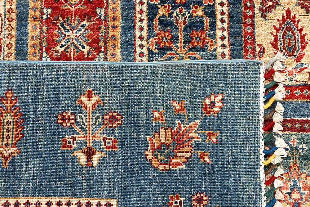 Multi Colored Kazak 5' 7 x 7' 10 - No. 67318 - ALRUG Rug Store