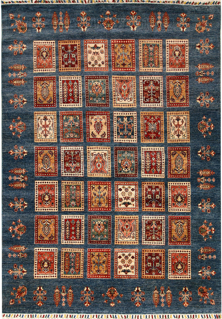 Multi Colored Kazak 5' 7 x 7' 10 - No. 67318 - ALRUG Rug Store