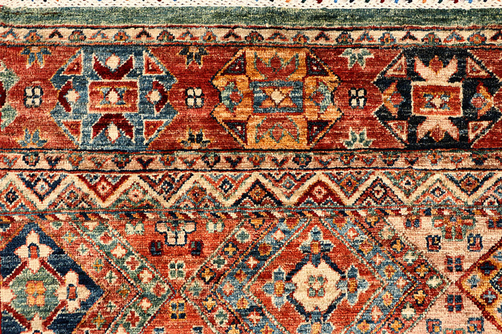 Multi Colored Kazak 5' 5 x 8' 8 - No. 67319 - ALRUG Rug Store