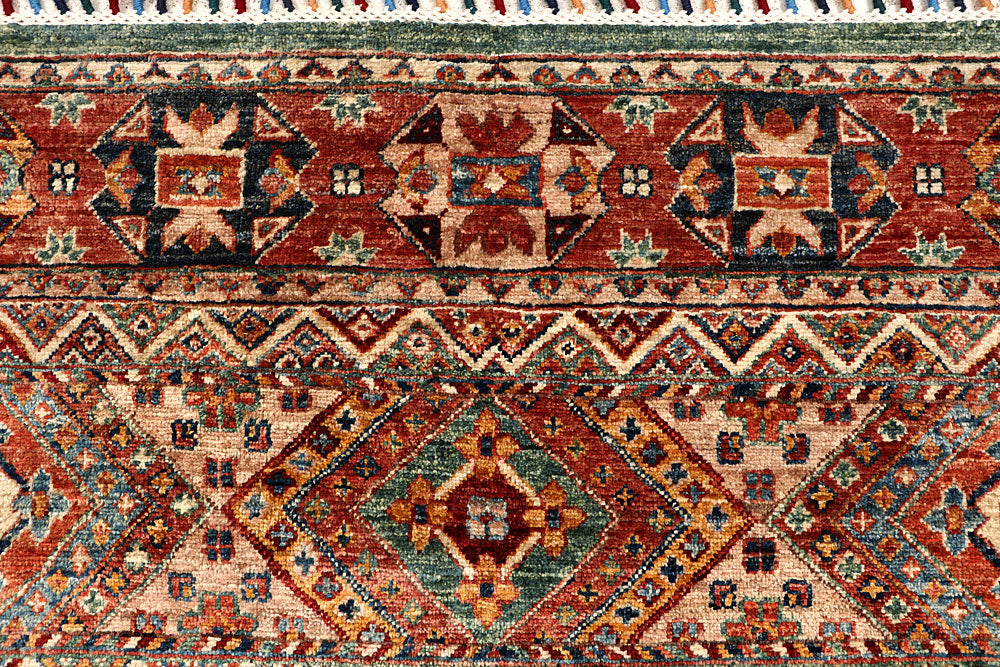 Multi Colored Kazak 5' 5 x 8' 8 - No. 67319 - ALRUG Rug Store