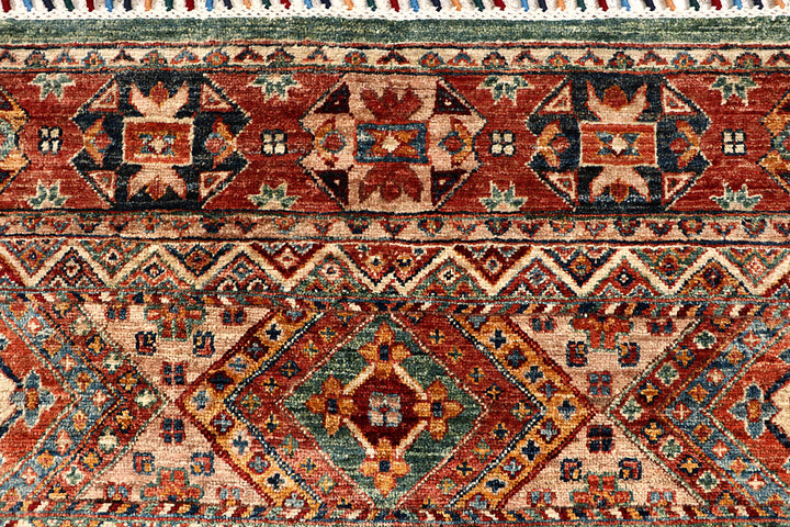 Multi Colored Kazak 5' 5 x 8' 8 - No. 67319 - ALRUG Rug Store