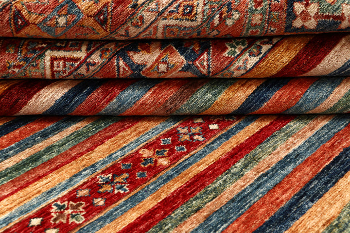 Multi Colored Kazak 5' 5 x 8' 8 - No. 67319 - ALRUG Rug Store