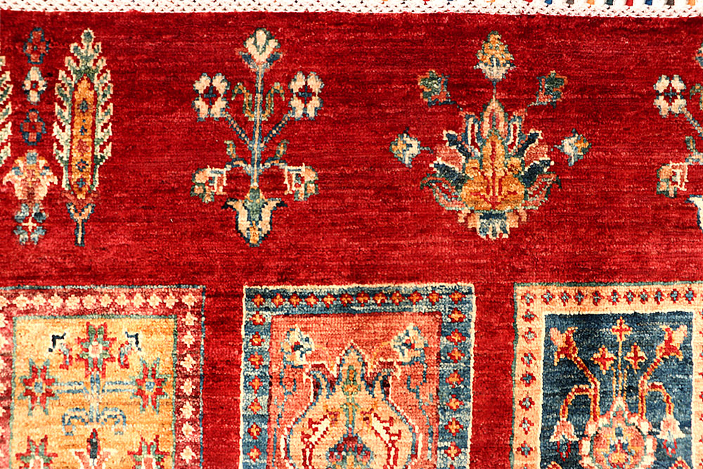 Multi Colored Kazak 6' 11 x 10' - No. 67320 - ALRUG Rug Store