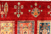 Multi Colored Kazak 6' 11 x 10' - No. 67320 - ALRUG Rug Store