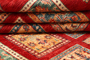 Multi Colored Kazak 6' 11 x 10' - No. 67320 - ALRUG Rug Store