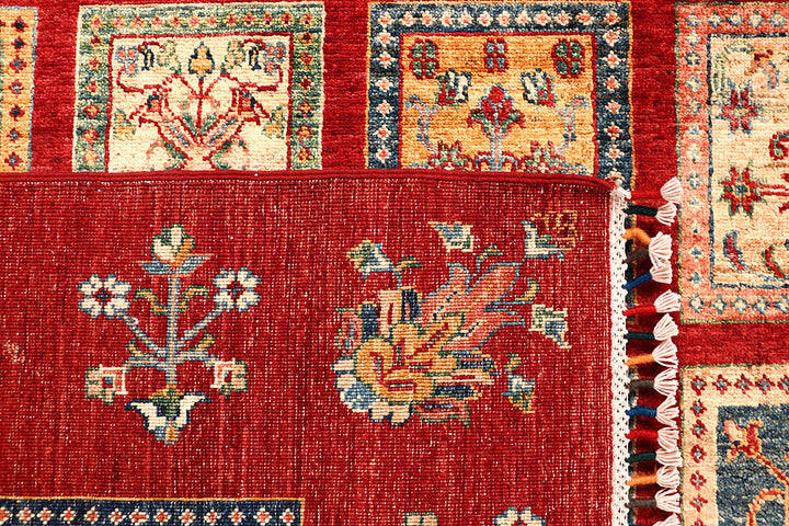 Multi Colored Kazak 6' 11 x 10' - No. 67320 - ALRUG Rug Store