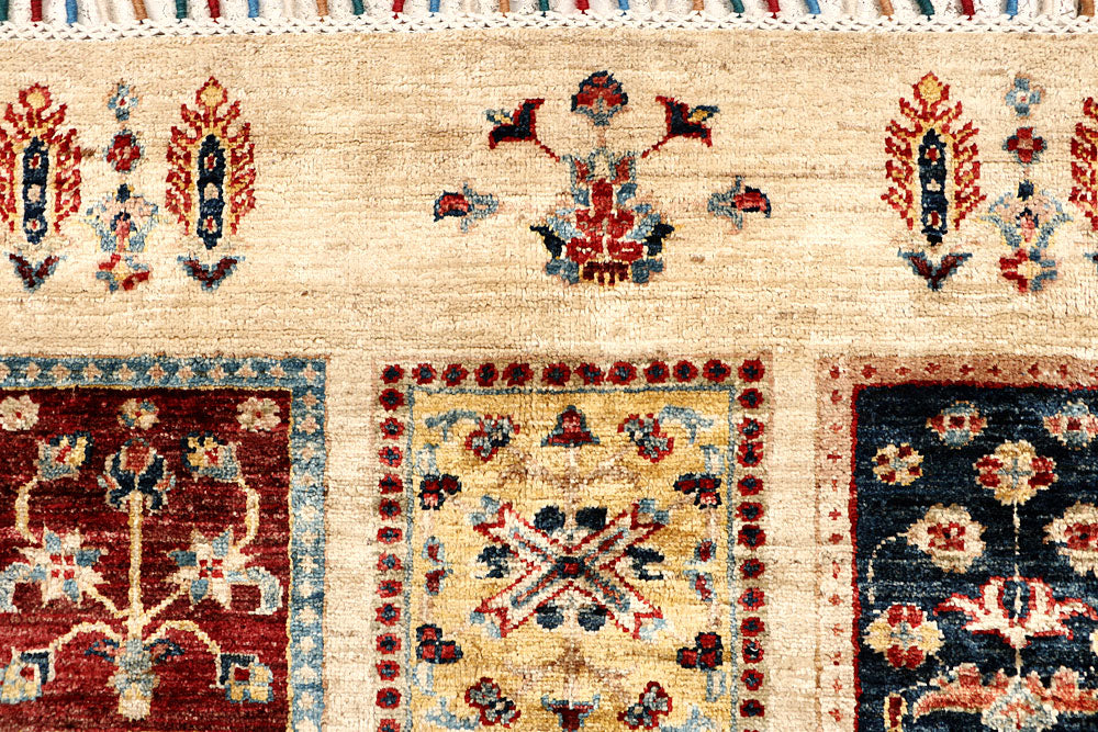 Multi Colored Kazak 5' 8 x 8' 3 - No. 67322 - ALRUG Rug Store