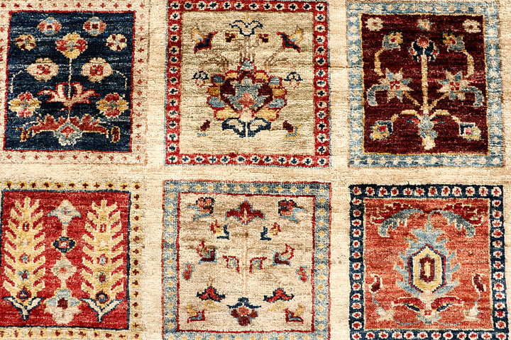 Multi Colored Kazak 5' 8 x 8' 3 - No. 67322 - ALRUG Rug Store