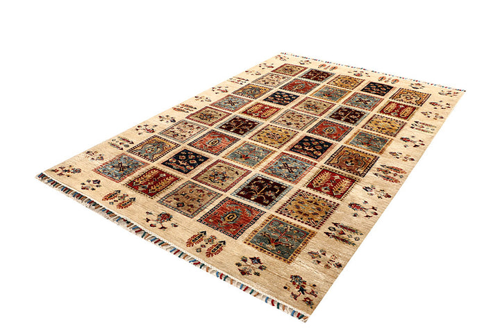 Multi Colored Kazak 5' 8 x 8' 3 - No. 67322 - ALRUG Rug Store
