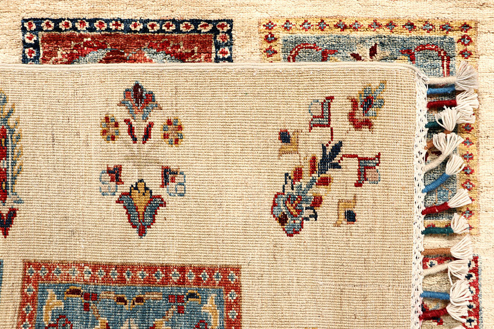 Multi Colored Kazak 5' 8 x 8' 3 - No. 67322 - ALRUG Rug Store
