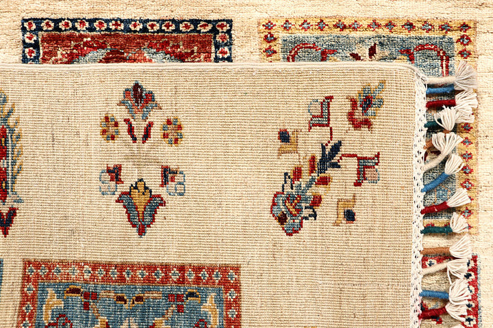 Multi Colored Kazak 5' 8 x 8' 3 - No. 67322 - ALRUG Rug Store