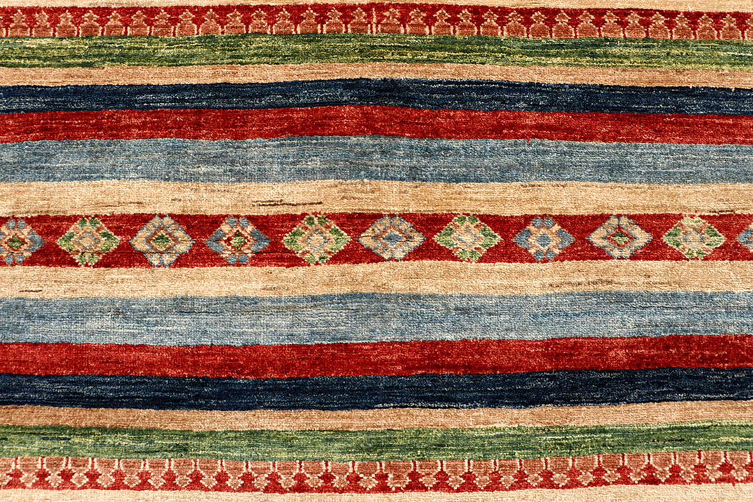 Multi Colored Kazak 6'  9" x 9'  5" - No. QA98809