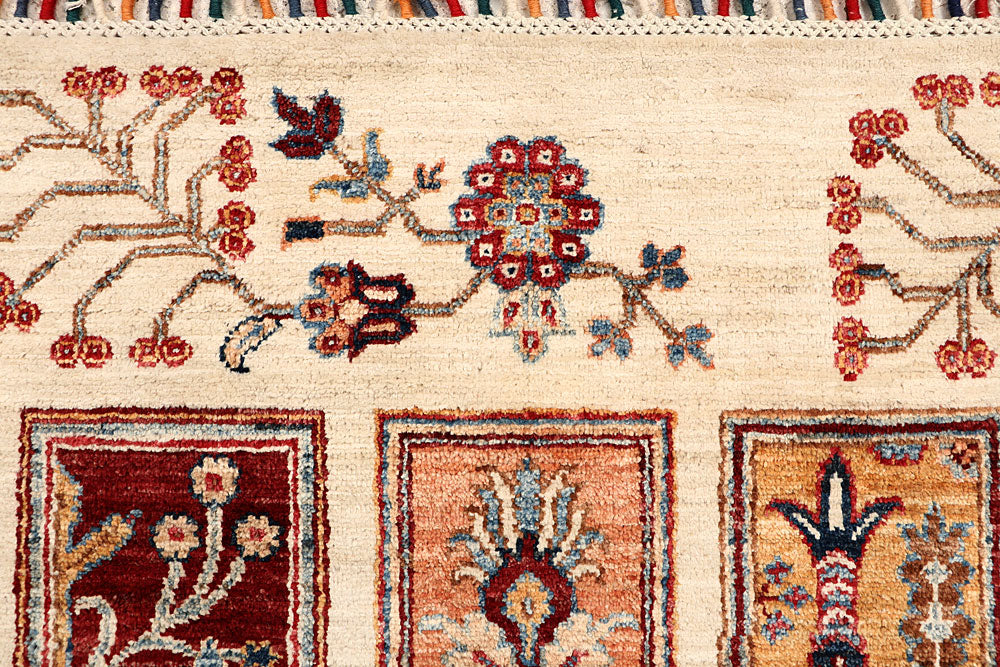 Multi Colored Kazak 5' 8 x 8' 6 - No. 67324 - ALRUG Rug Store