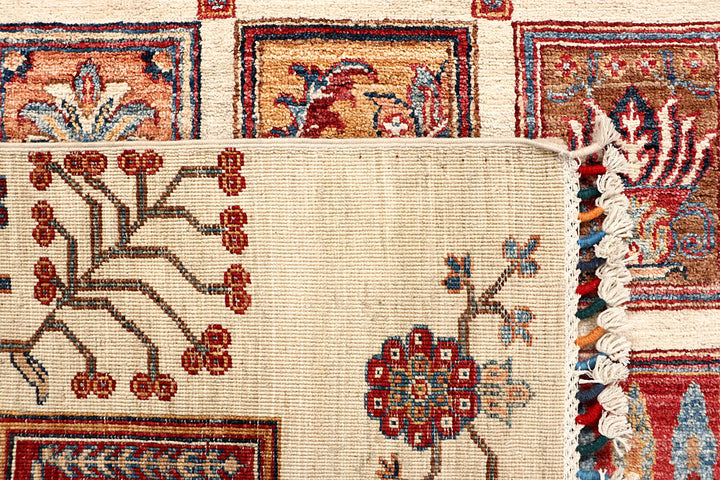 Multi Colored Kazak 5' 8 x 8' 6 - No. 67324 - ALRUG Rug Store