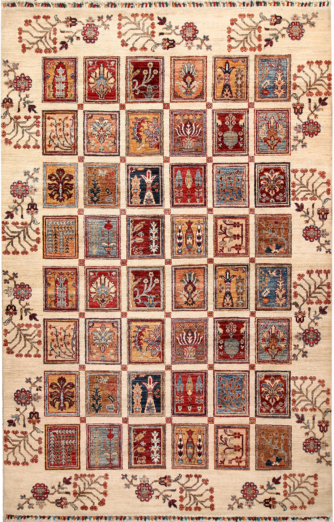 Multi Colored Kazak 5' 8 x 8' 6 - No. 67324 - ALRUG Rug Store