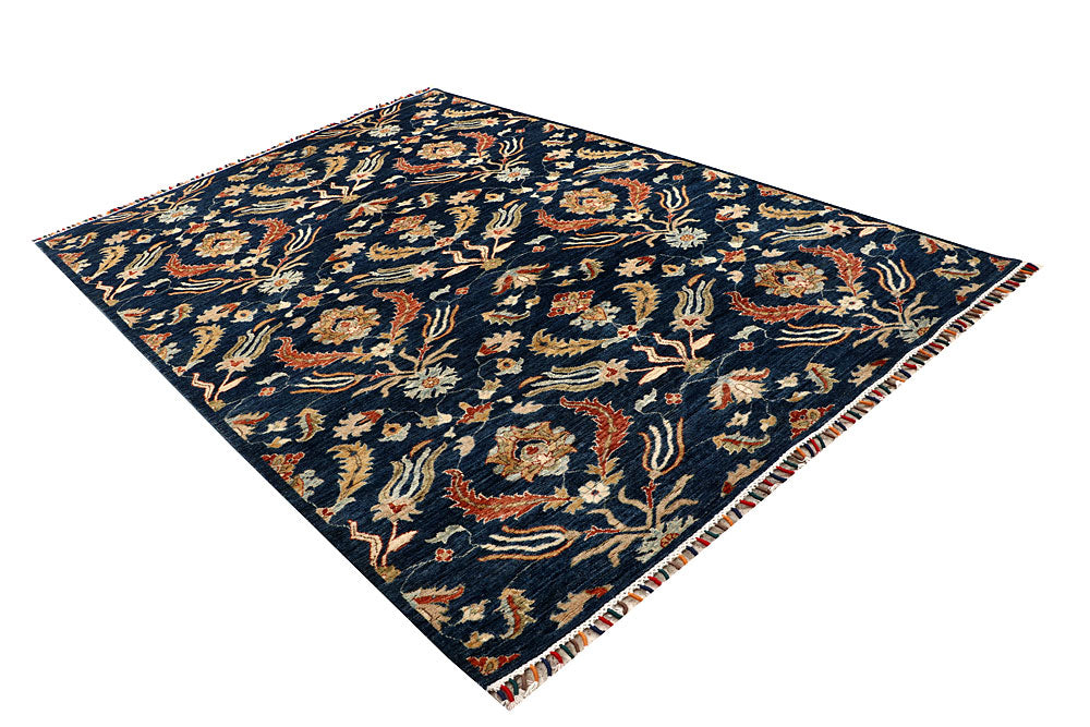 Multi Colored Kazak 6' 2 x 8' 8 - No. 67326 - ALRUG Rug Store
