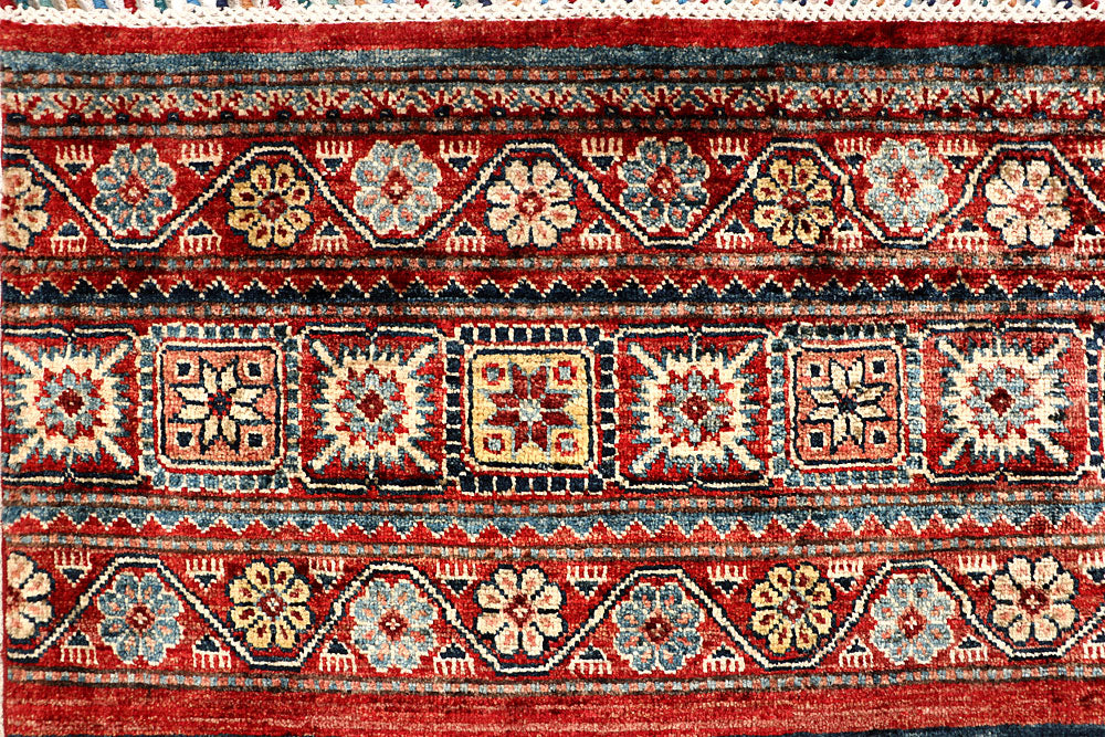 Multi Colored Kazak 5' 4 x 7' 8 - No. 67328 - ALRUG Rug Store