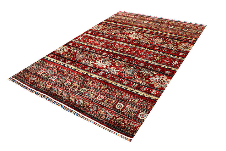 Multi Colored Kazak 5' 4 x 7' 8 - No. 67328 - ALRUG Rug Store