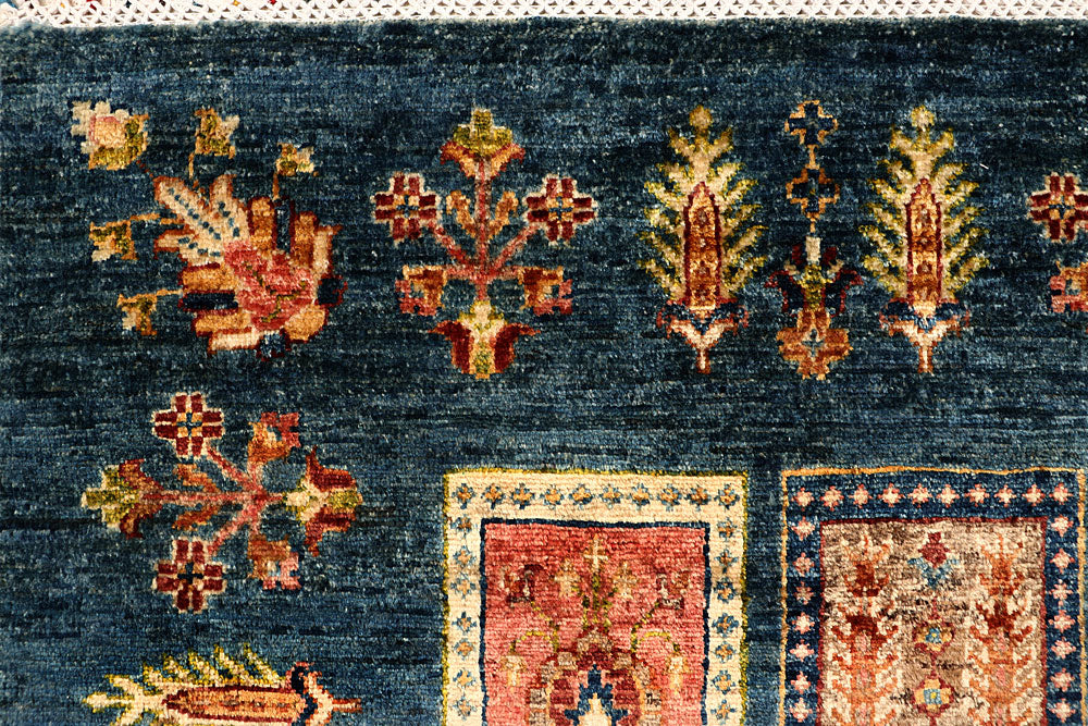 Multi Colored Kazak 5' 7 x 7' 7 - No. 67329 - ALRUG Rug Store