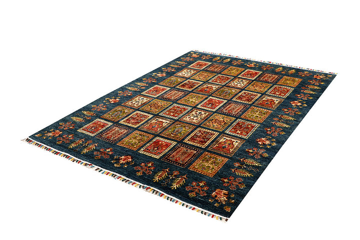 Multi Colored Kazak 5' 7 x 7' 7 - No. 67329 - ALRUG Rug Store