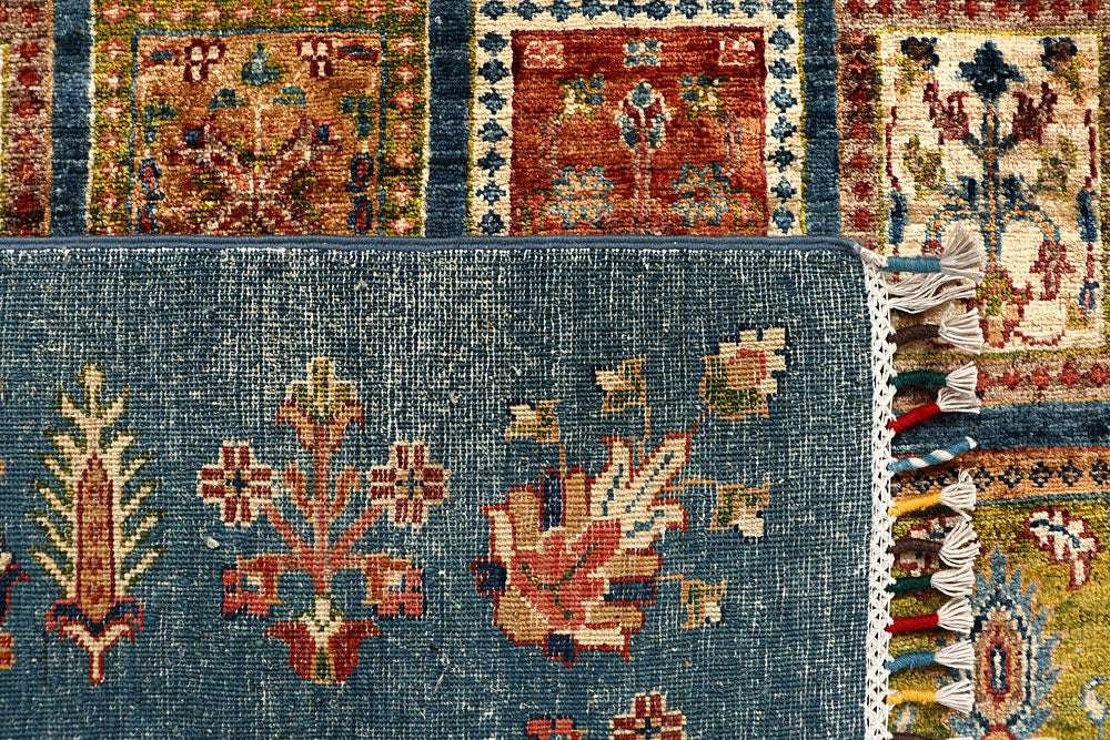 Multi Colored Kazak 5' 7 x 7' 7 - No. 67329 - ALRUG Rug Store