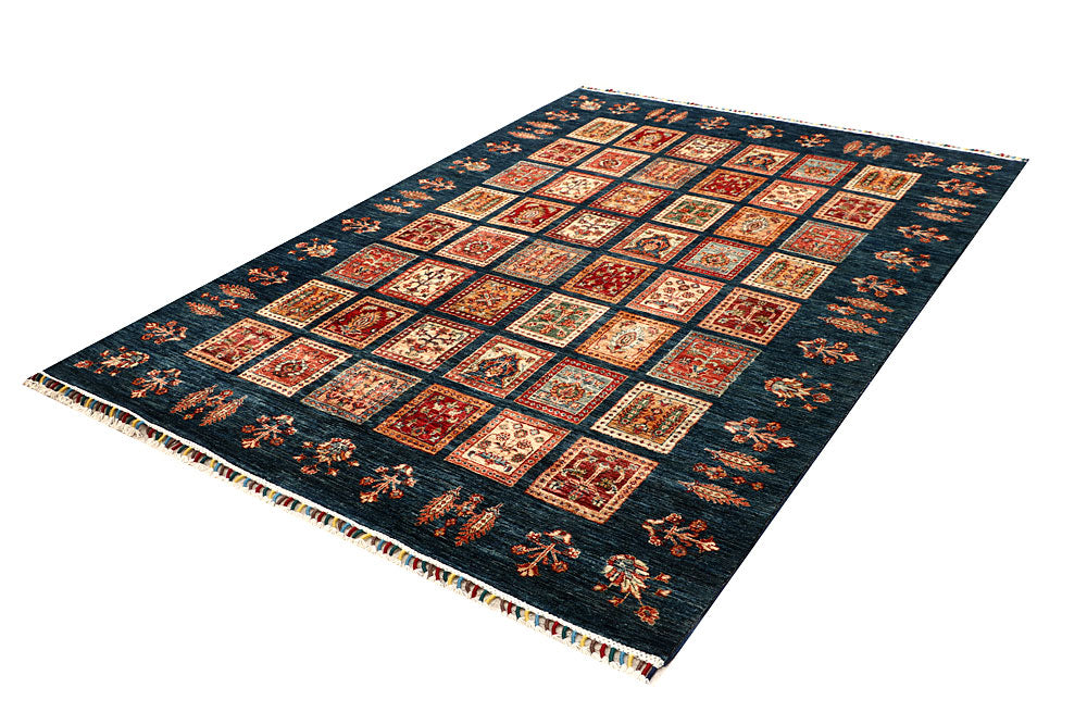 Multi Colored Kazak 5' 10 x 8' 3 - No. 67330 - ALRUG Rug Store